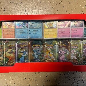 Pokemon Colorful Card Tin Collection